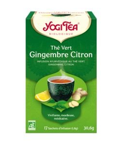 Thé Vert Gingembre Citron - Infusion ayurvédique